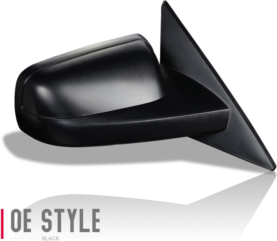 Auto Dynasty - FO1321243 OE Style Powered Adjustment Passenger/Right Side View Door Mirror Compatible with Mastang 05-09