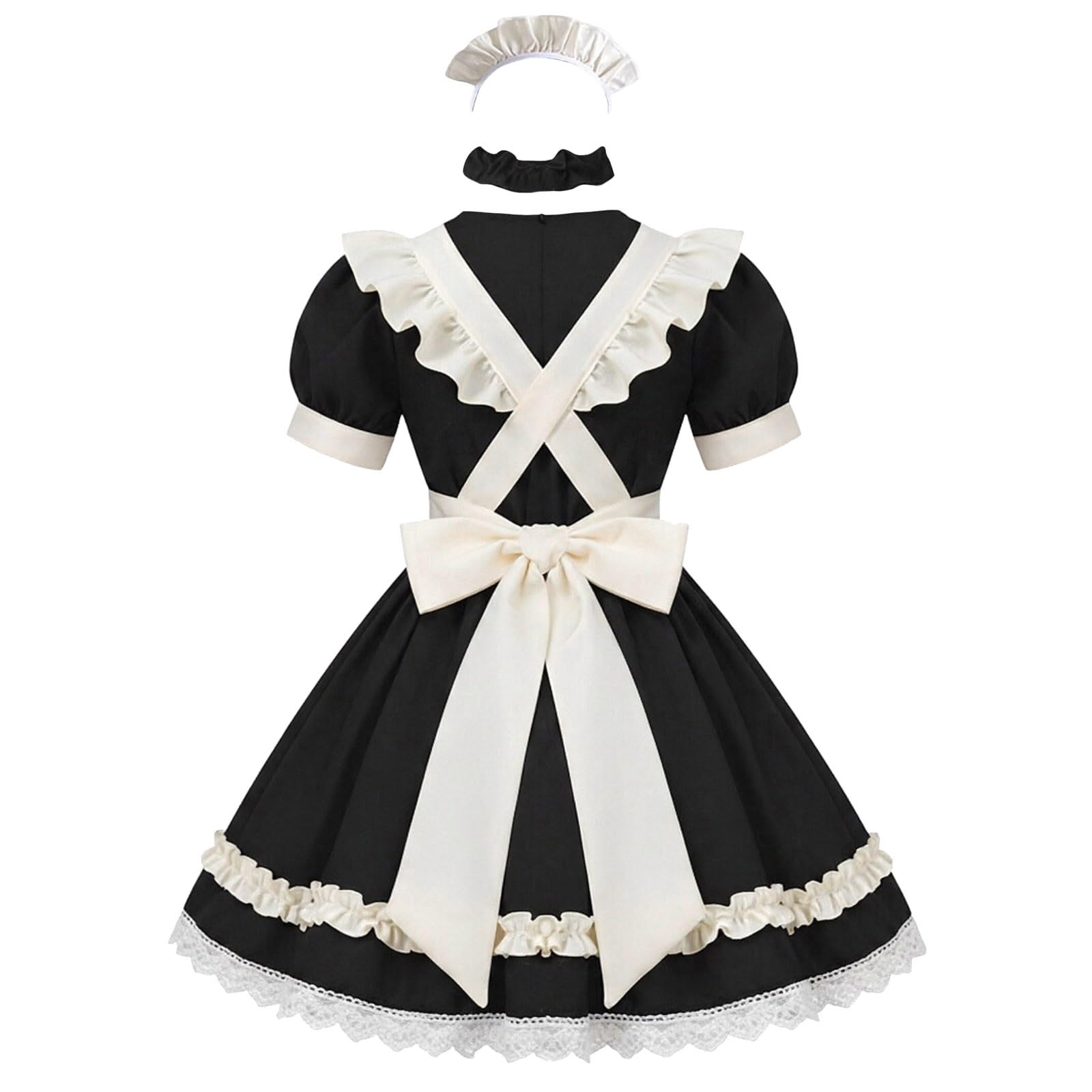 Elegante conjunto disfraz para mujer Classic Attire para cosplay fiestas temáticas.