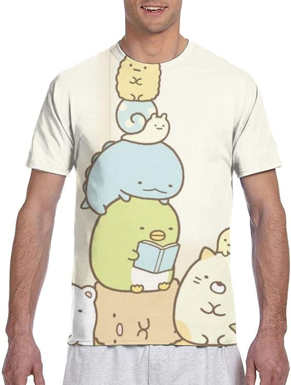 Amazon Co Jp Tシャツ すみっコぐらし 半袖 カジュアル メンズ プリント 夏服 丸首 大きい サイズ ゆったり 快適 吸汗速乾 柔らかい おしゃれ Tシャツ ファッション Amazon Co Jp Tシャツ すみっコぐらし 半袖 カジュアル メンズ プリント 夏服 丸首 大きい サイズ ゆったり 快適 吸汗速乾 柔らかい おしゃれ Tシャツ ファッション
