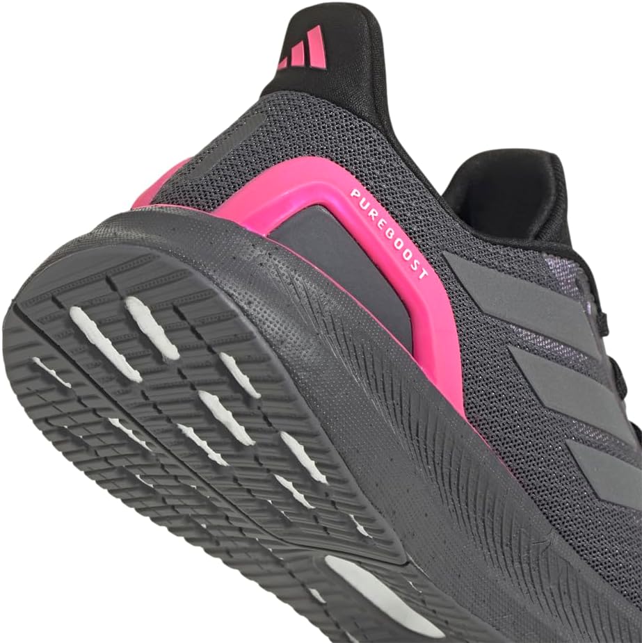 adidas Womens Pureboost 5 Running Sneakers Shoes - Grey