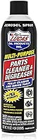 Lucas Oil Parts Cleaner & Degreaser Aerosol, 12 Pack 16 oz Cans - Heavy Duty Engine Parts Cleaner Spray