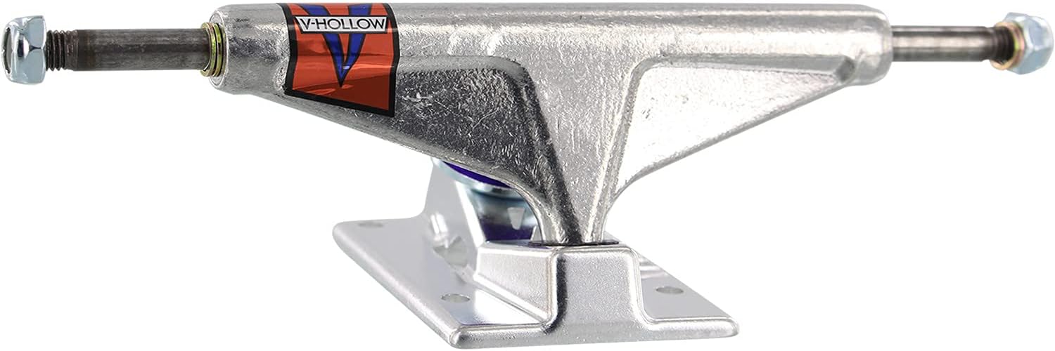 V-Hollow Lights High Polished Skateboard Trucks - 5.25" Hanger 8.0" Axle (Set of 2)
