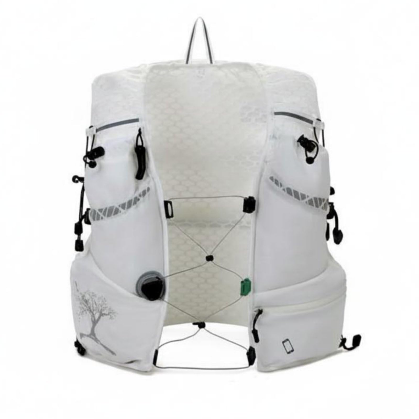 Gilet Hydratation Trail Extrêmement Léger Gilet Hydratation Running Réglable Sac à Dos Running pour Marathoniens, Cyclisme