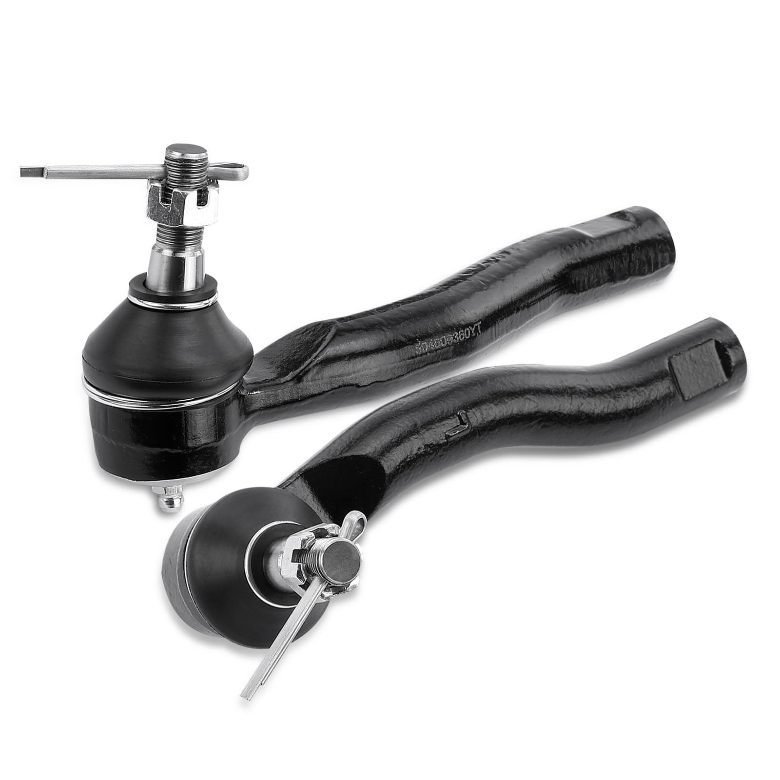 Frankberg 2x Spurstangenkopf Vorderachse Kompatibel mit Corolla NDE12 ZDE12 ZZE12 1.4L-2.0L 2001-2007 Corolla E12J E12T Corolla Verso E12 R1 ZER ZZE12 Prius Yaris Replace# 4504709150