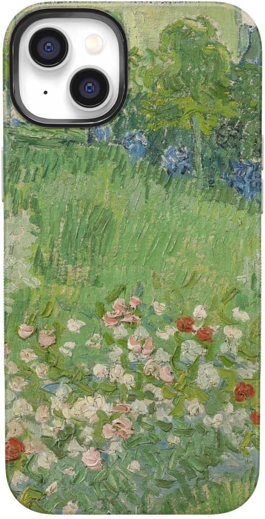 Casely iPhone 14 Case | Vincent’s Admired Garden | Van Gogh Museum | Compatible with MagSafe | Bold Protective Design