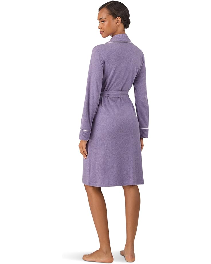 Lauren Ralph Lauren Quilted Long Sleeve Collared Short Robe - #2 of 3