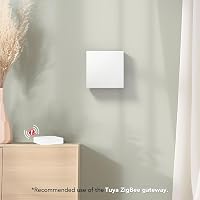 MVAVA ZigBee Okos Fali Kapcsoló, Alexa és Google Home Kompatibilis, Tuya Vezérelhető, 86mm Süllyesztett Kivitel, Fehér, Egypólusú 4