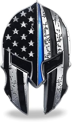 Miniatura 2 de Moneda de desafío militar de la USN Navy Thin Blue Line Lives Vive Regalo de veterano