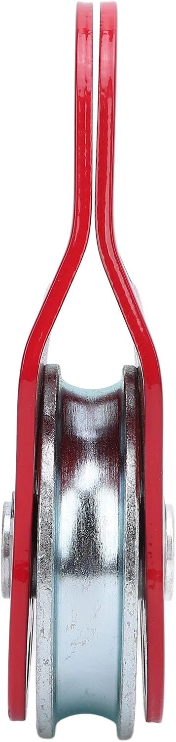 Srliya 8T Snatch Block, High Tensile Carbon Steel Towing Pulley Block with Greasable Adjustment for Truck Tractor ATV UTV