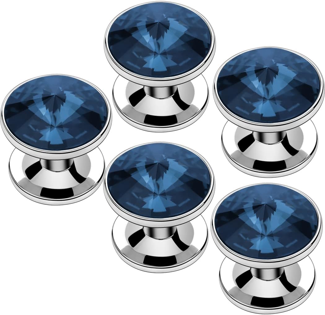 HAWSON Cufflinks for Men with 4/6 pcs Shirt Studs Set, Gift Box Packed, Mens Jewelry or Accessories for Wedding, Party, Anniversary, Birthday