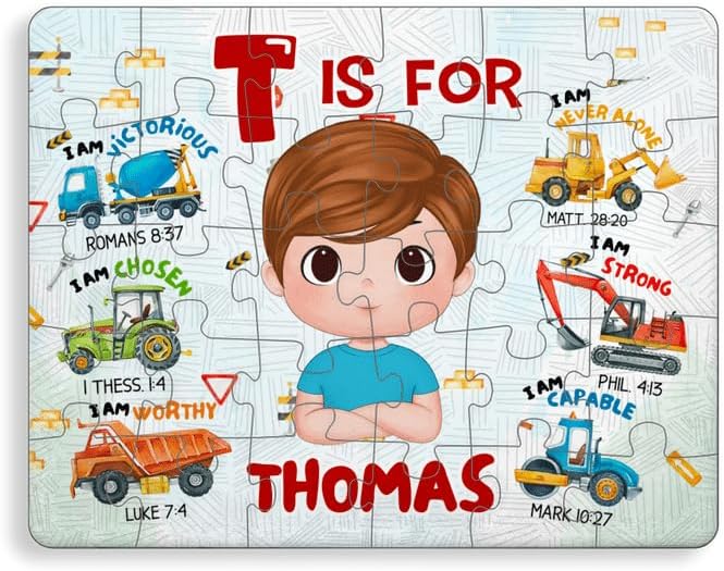 GOSSBY Custom Puzzle is for - Puzzle for Birthday Gifts for Girl, Boy (Ver 1 - Boy)