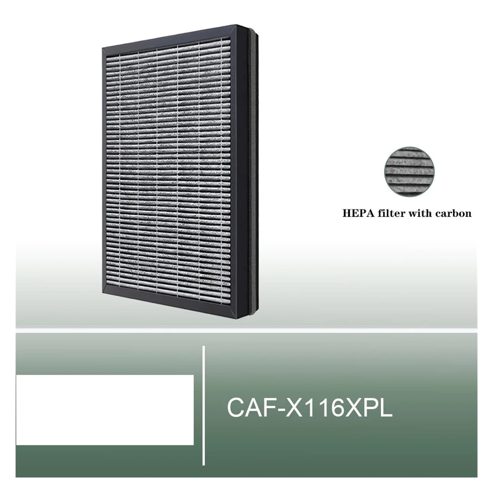 Filtro Desodorizante De Repuesto Compatible con Toshiba CAF-X116XPL