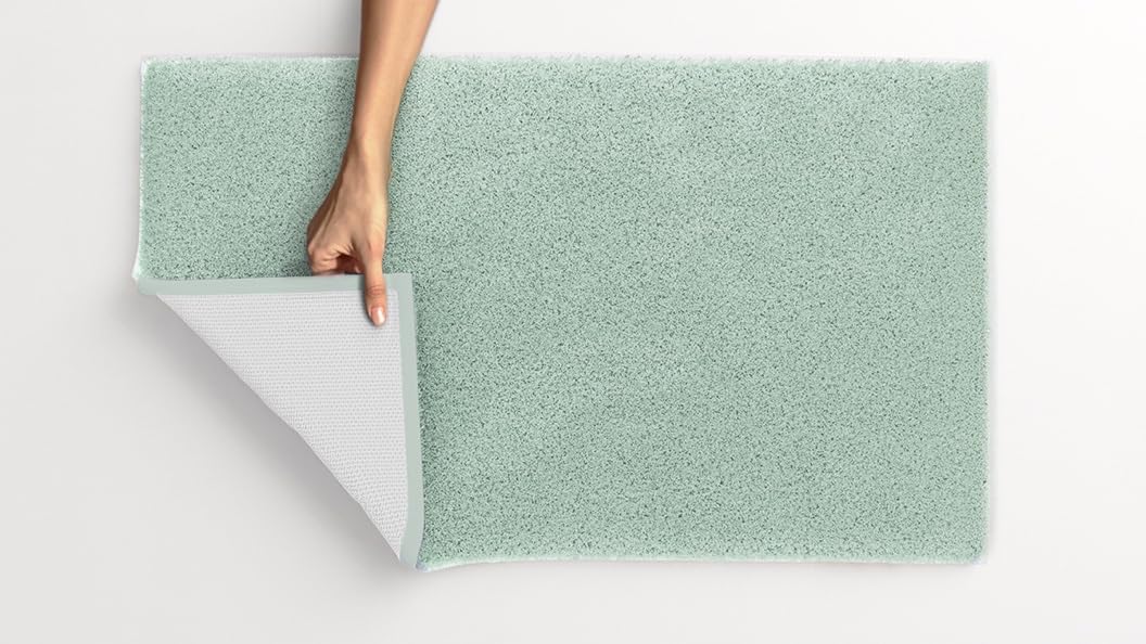 MOLENA - Tapis de Bain 60x100 cm Sauge