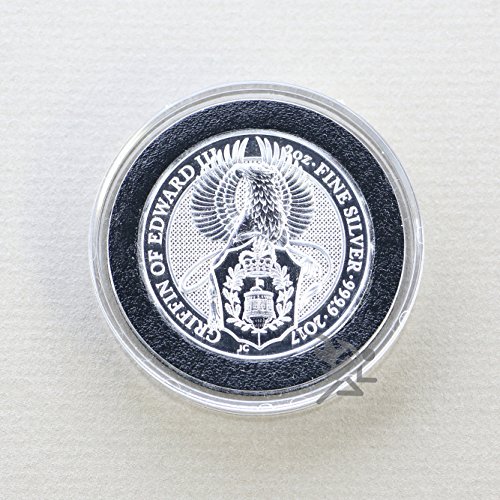Air-tite Y-55mm Black Ring Coin Capsule Holders miniatura 2