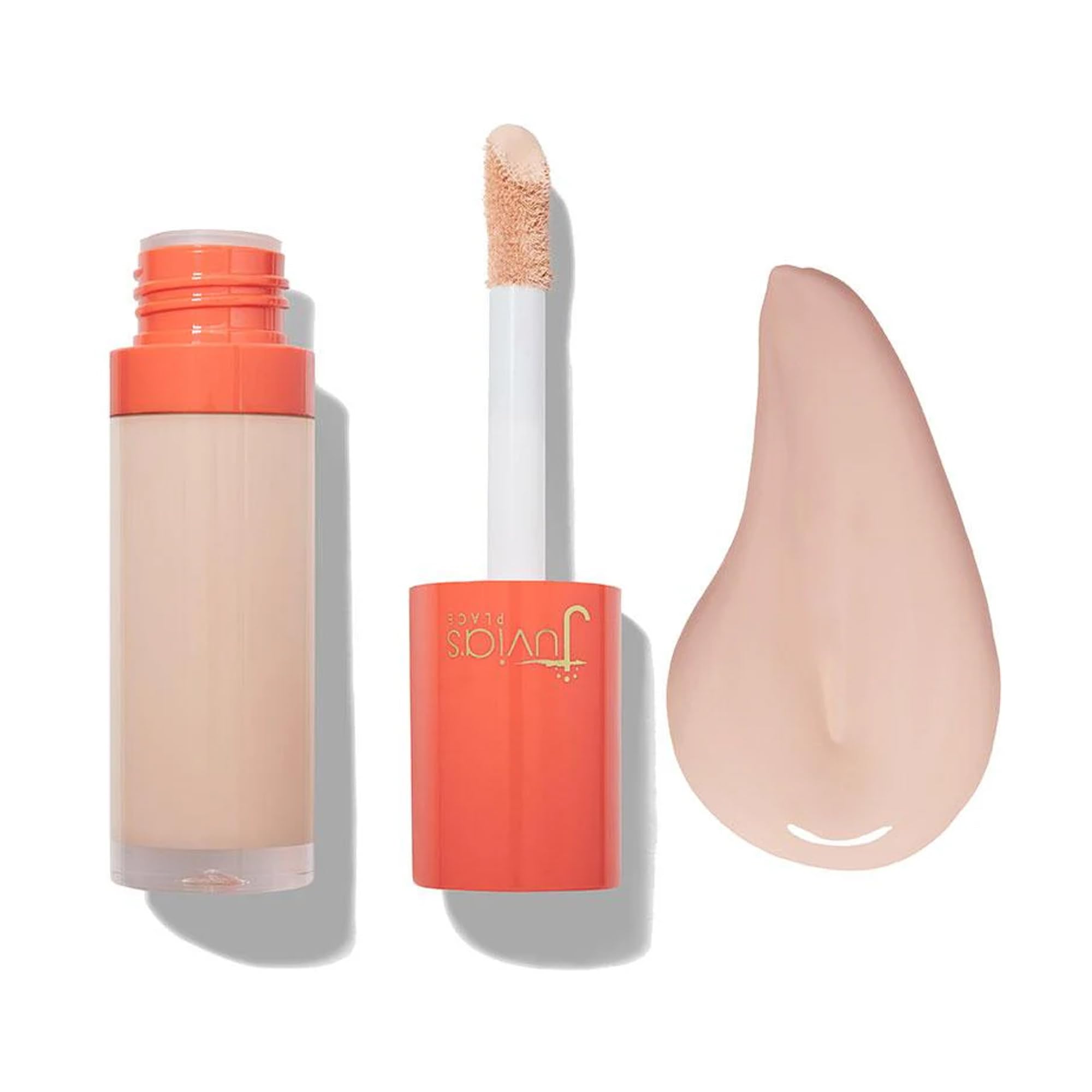 Juvia's PlaceI Am Magic Liquid Concealer - J21 Light With Neutral-Pink Undertone, Full Coverage, Hydrating, Waterproof, Long Wear Makeup (0.34 fl oz)