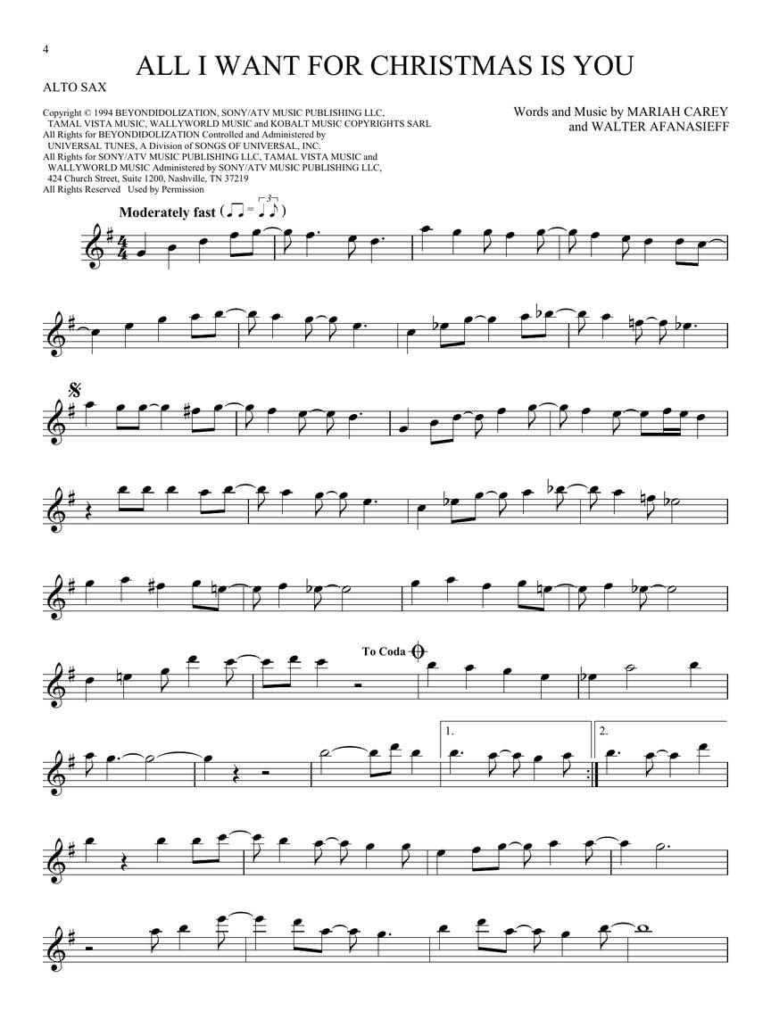 101 Christmas Songs Alto Sax Sheet Music Songbook | Holiday Classics for Beginners Intermediate Players | Includes Jingle Bells Silent Night White Christmas Joy to the World - Image 5