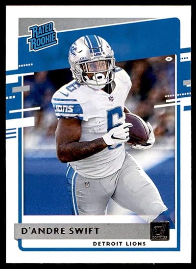 Amazon Com 2020 Donruss 309 D Andre Swift Detroit Lions Nfl Football Card Rc Rookie Card Nm Mt Collectibles Fine Art Amazon Com 2020 Donruss 309 D Andre Swift Detroit Lions Nfl Football Card Rc Rookie Card Nm Mt Collectibles Fine Art