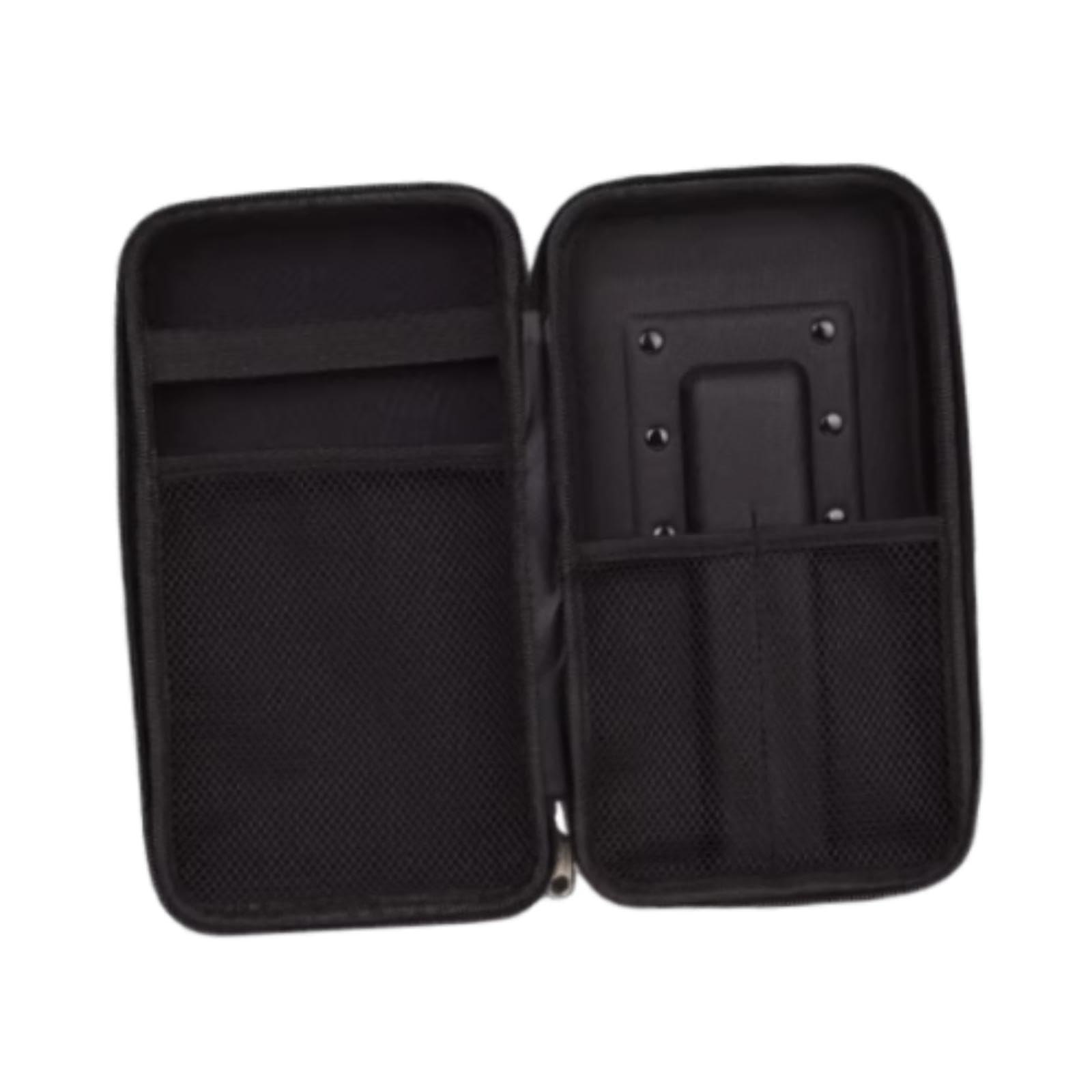 SECRET DESIRE Microphone Storage Case Large Capacity Prevent Impact Storage Holder for KTV 2 Mic Elastic Strap-image-26