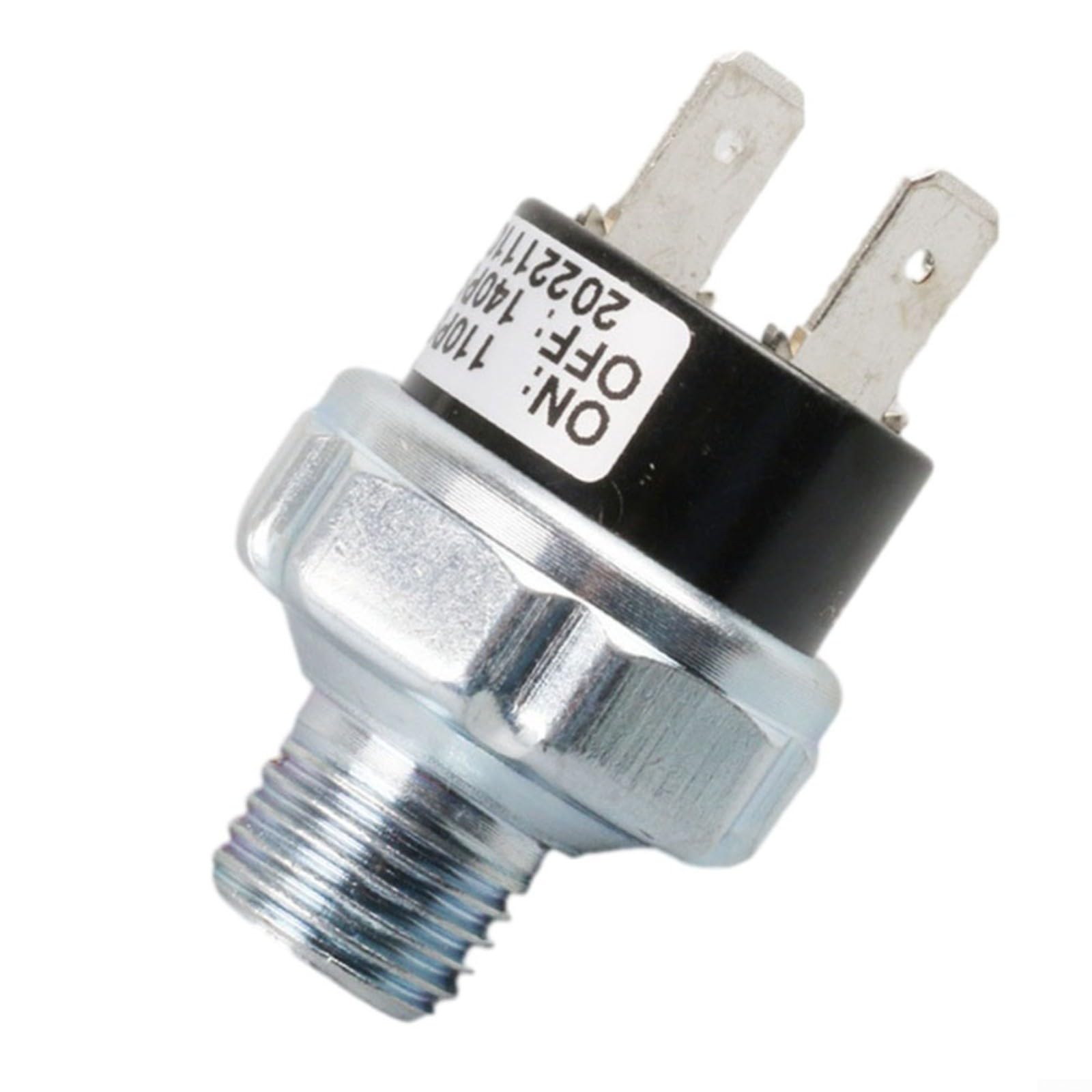 1/4-18 NPT Interrupteur de contrôle de pression d'air 110-140 PSI pour suspension pneumatique et réservoir de compresseur