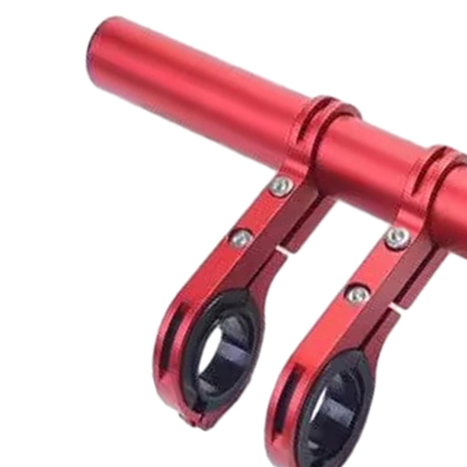 Barre D'Extension de Guidon de Poussette Extension D'Accoudoir Remplacement Facile à Installer Alliage D'Aluminium pour Promenade Sortie Maison Parent, Rouge