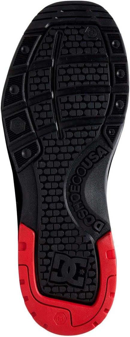 DC Shoes E.Tribeka WNT - Winterised Leather Shoes for Men ADYS700206, Black, 8