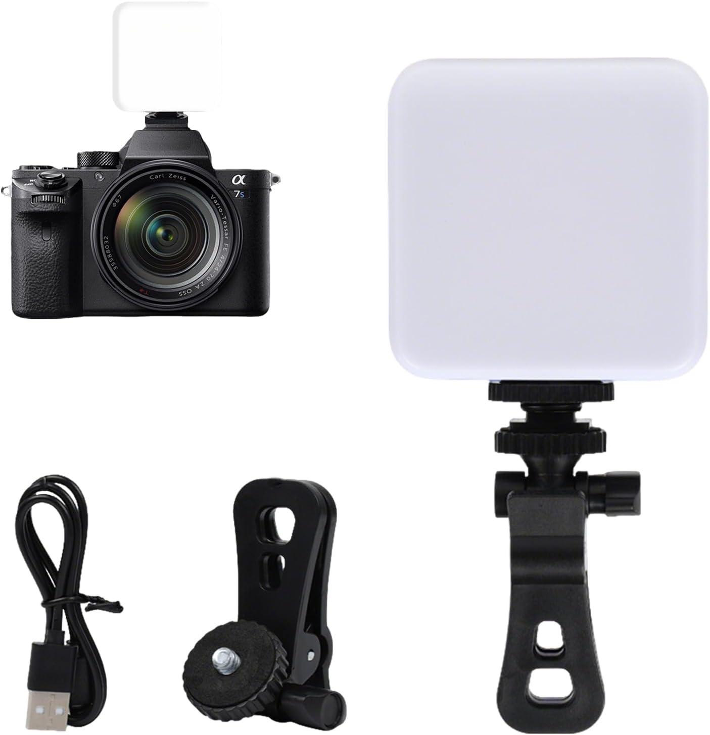 Mizznee LED Video Light, 100 LED...