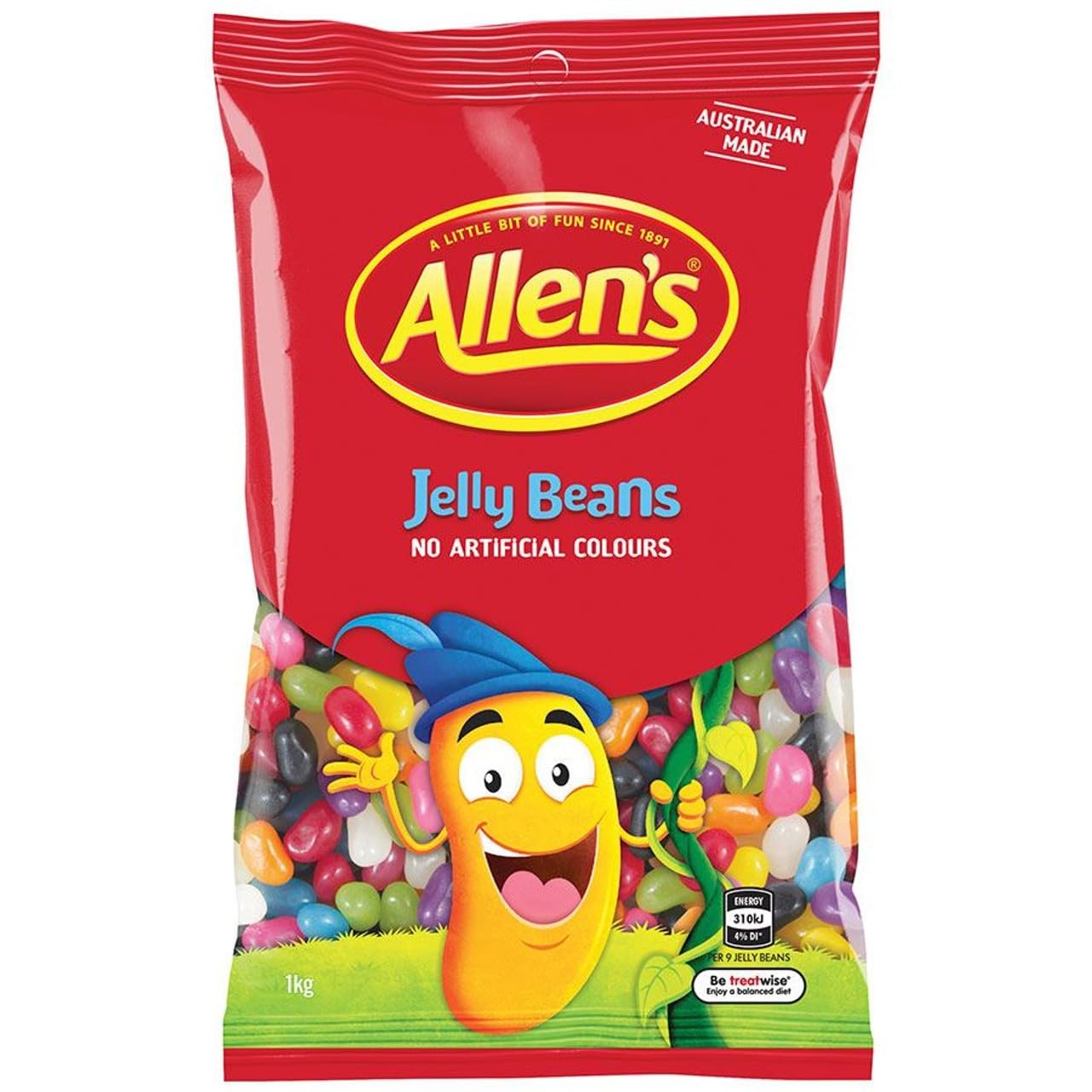 Allen's Jelly Beans Lollies 1 kg