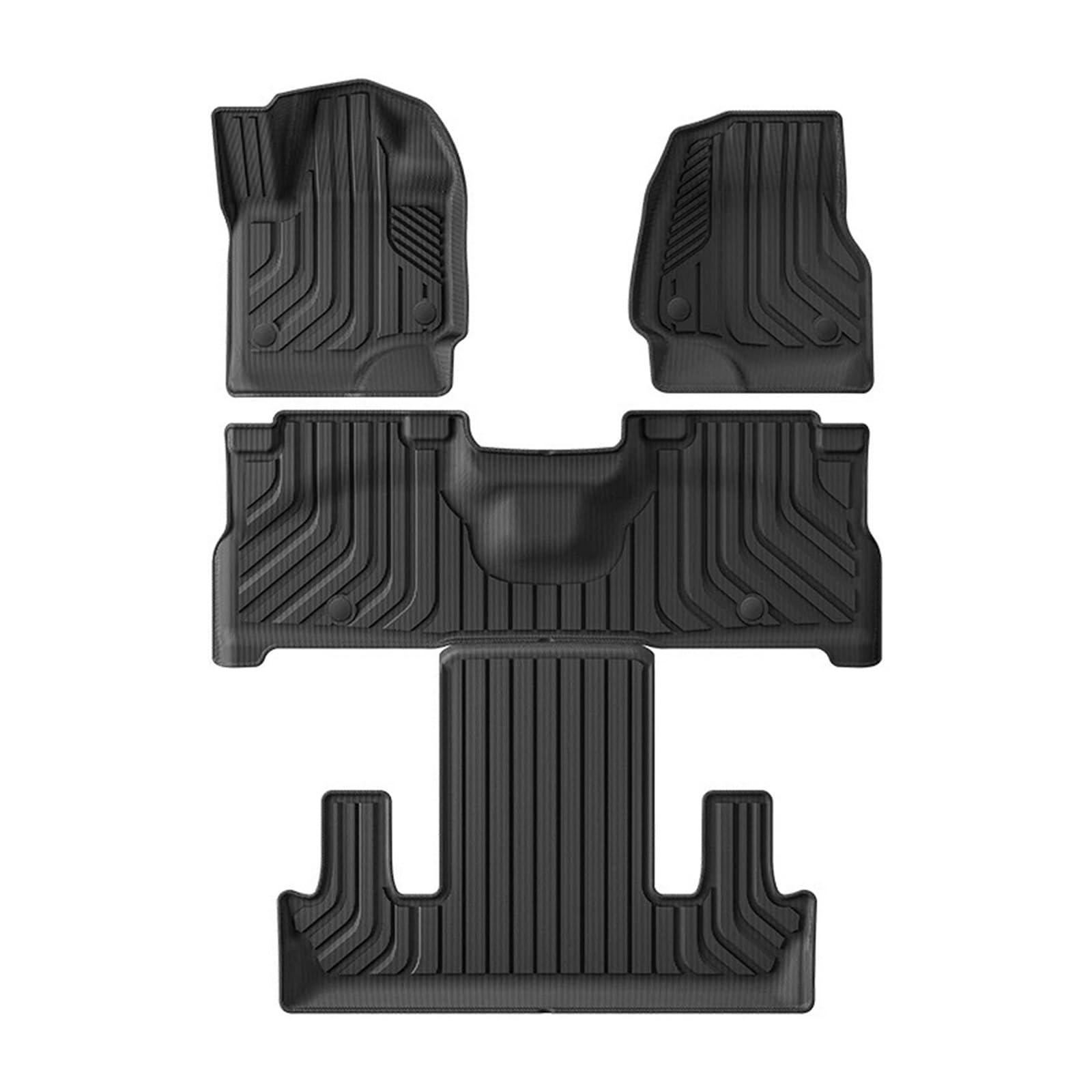 Car Trunk Mat Compatible with Expedition 2018-2024 TPE Car Floor Mats All Weather Rear Trunk Pad Cargo Liner — view 6