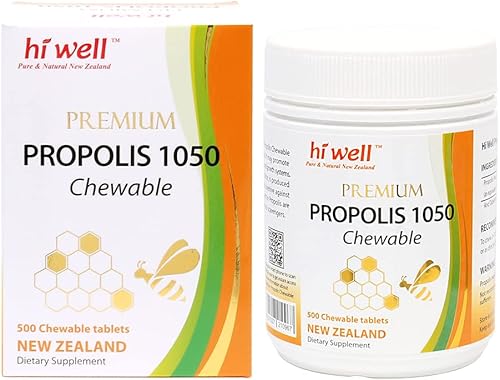 Hi Well Premium Propolis 1050 500 Tabletas