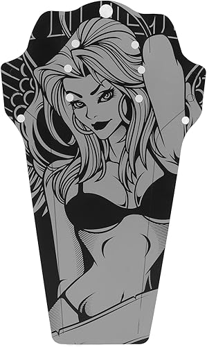 Miniatura 7 de YUYTE Mountain FENDERS Guardabarros delantero y trasero universal para descenso plegable (patrón de belleza)