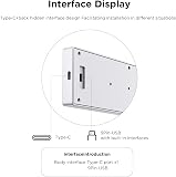 TZMRIT 9.16 Inch Universal LCD Screen Display for PC, Customizable ARGB Frame, Temperature Display Panel, Mini Monitor, with Preset & DIY Themes for Gaming PC Case/CPU Cooler (WH) - 6