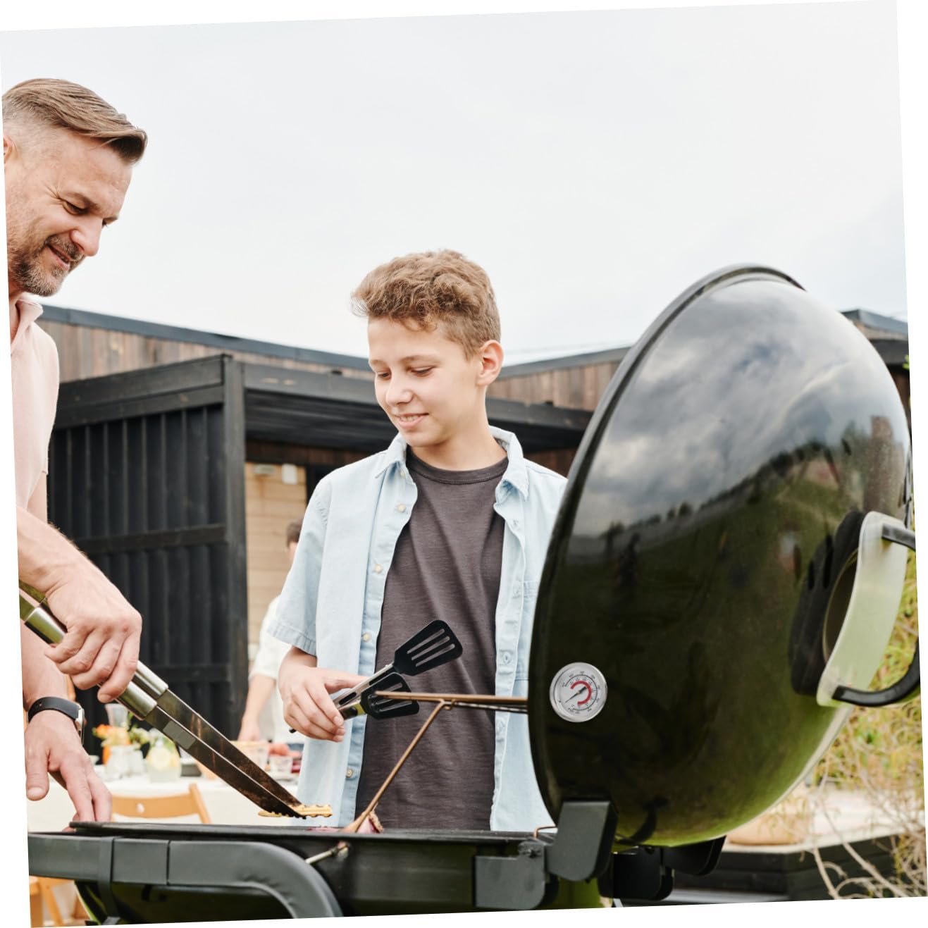 BESPORTBLE 5pezzi Termometro Per Bbq e Misuratore Inossidabile Facile Per Grigliate e Precise