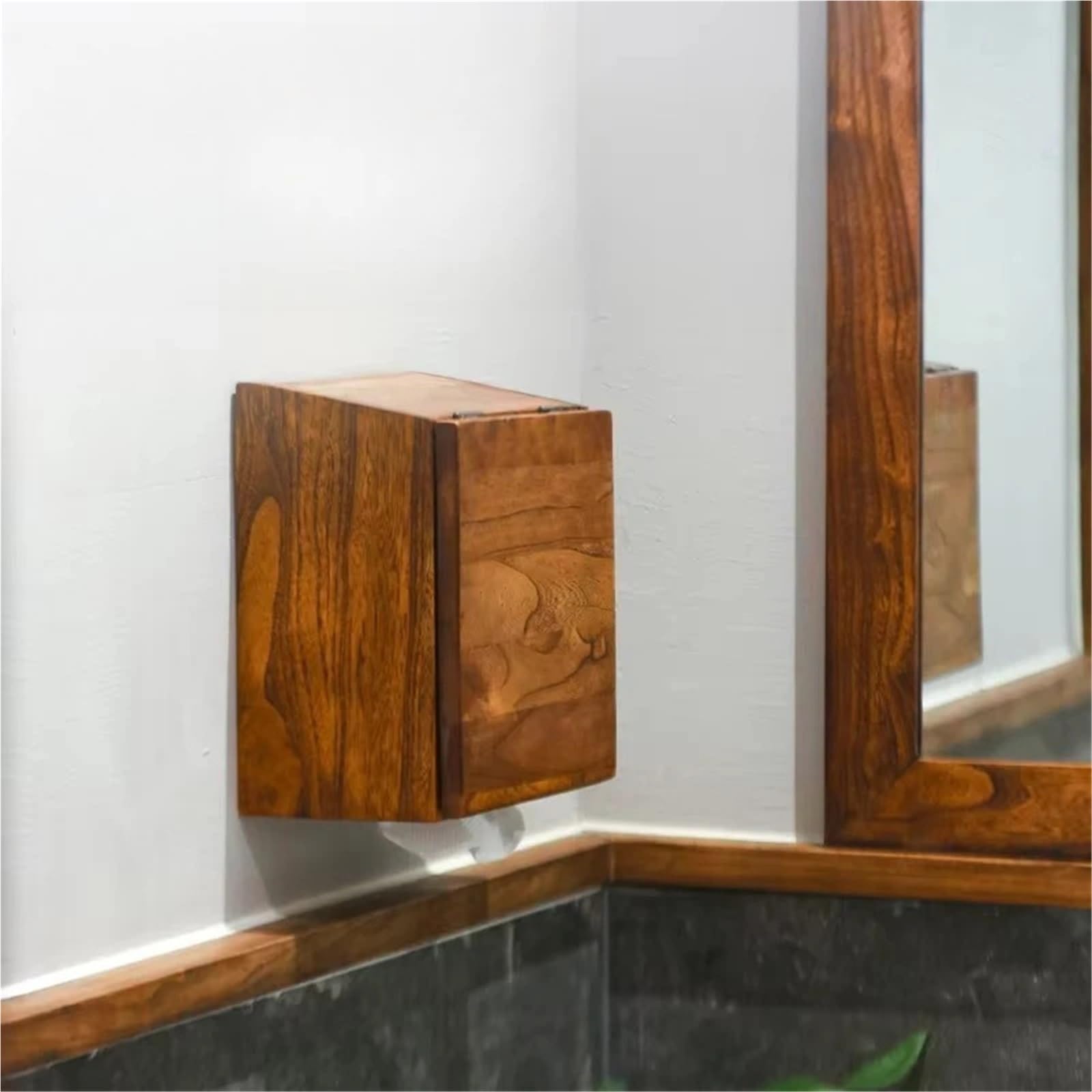 Porta Scottex Da Parete Dispenser for Salviette A Mano Porta Asciugamani Di Carta Montato A Parete In Legno for Scatola Di Carta Igienica for Bagno