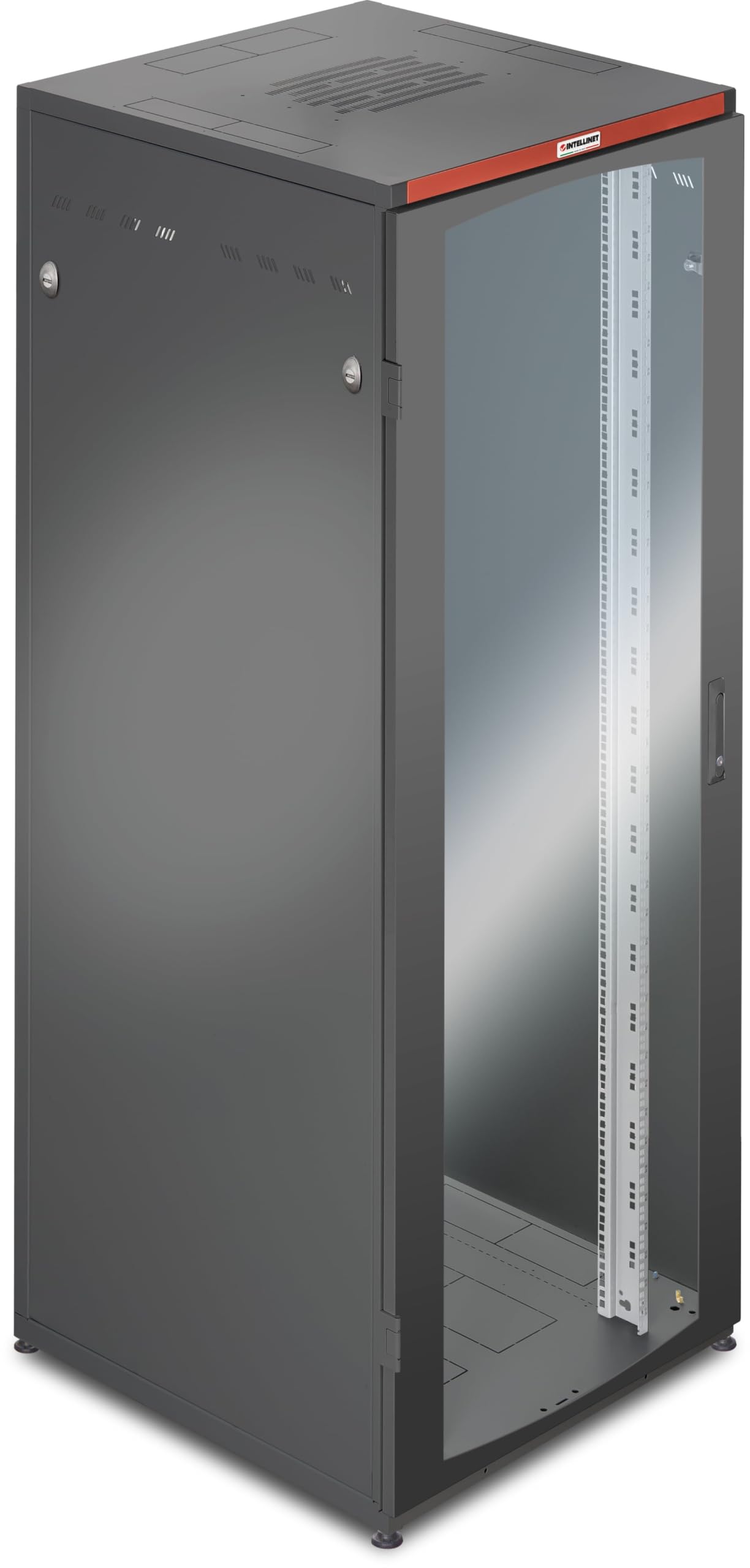 Intellinet 161620 Armadio Server Rack NextGen 1000 19" 800x800 47U Nero Nero