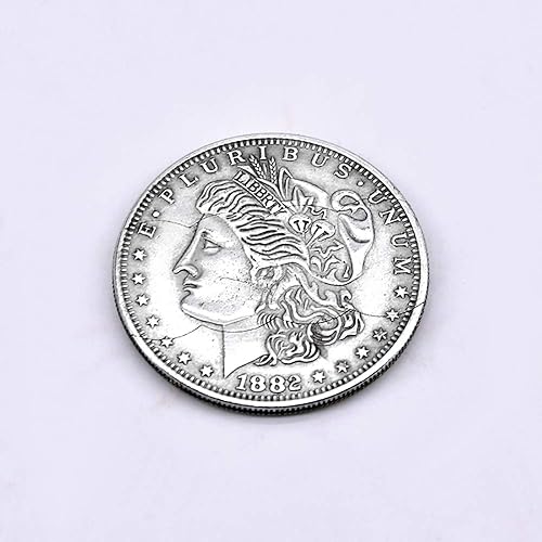 Miniatura 4 de Enjoyer tres monedas plegables Morgan Moneda Versión mágica Tricks moneda a través de la botella Magie Close Up Props Street Magic Gimmick