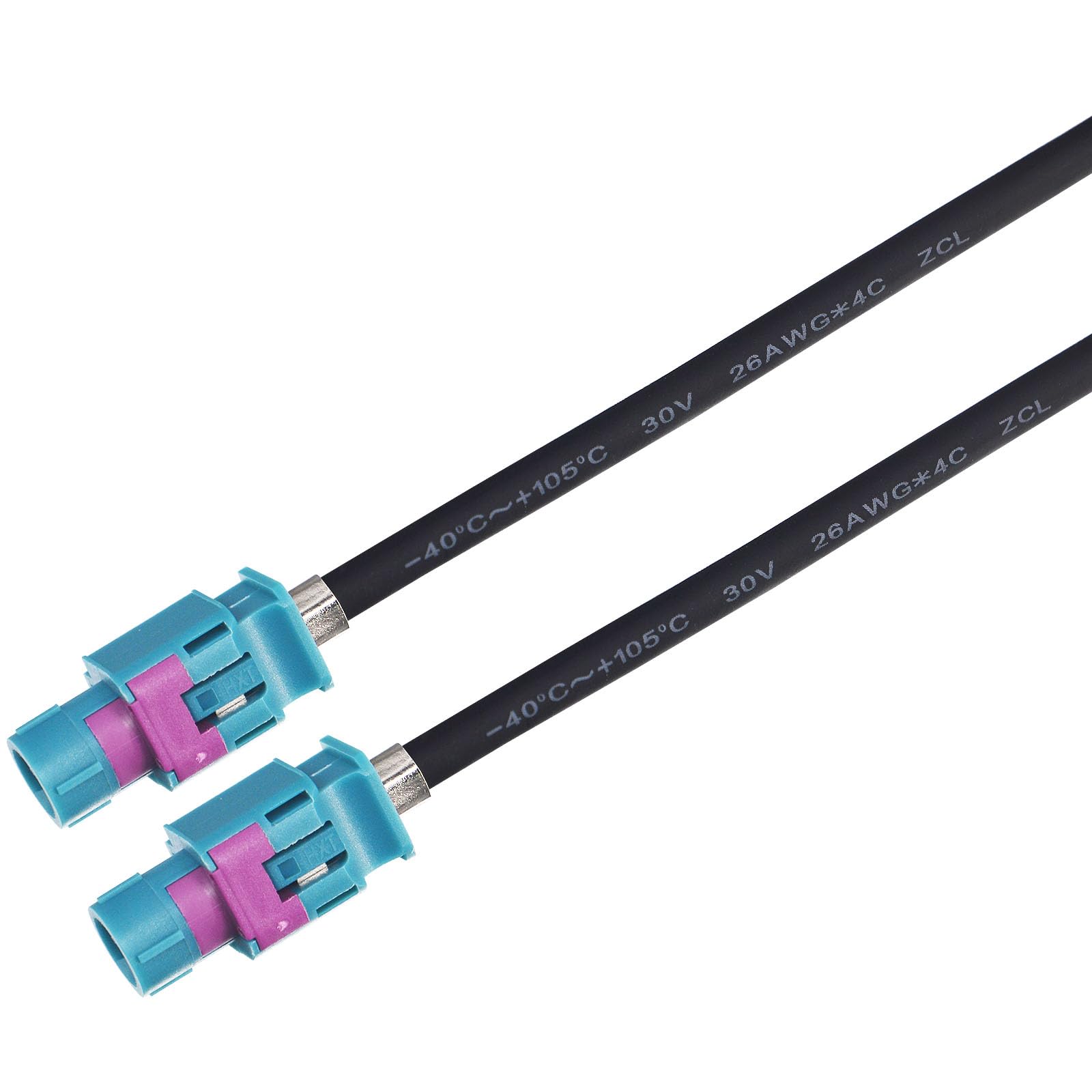 FAKRA Z HSD LVDS Kabel 180cm - Video Verlängerung Für Rückfahrkamera Auto