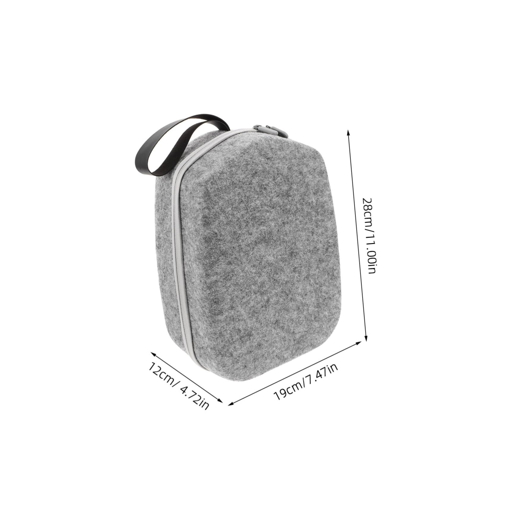 Operitacx Custodia Protettiva in Feltro per Occhiali Vr Borsa da Viaggio con Maniglia Custodia Antiurto per Occhiali Vr Compatibile con Oculus Borsa Portatile