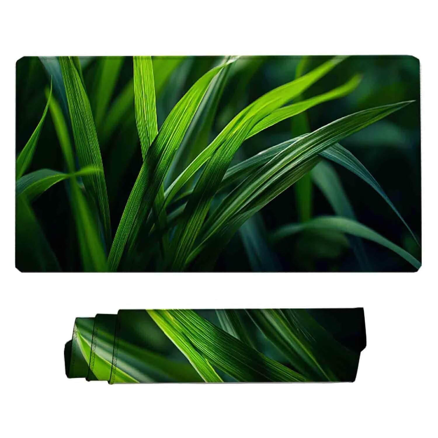 Podkładka pod mysz zielona podkładka pod mysz XXL 1200 x 600 mm podkładka pod mysz z przeszytymi krawędziami i gumową podstawą antypoślizgowa podkładka pod mysz XXL do komputera, laptopa, akcesoria