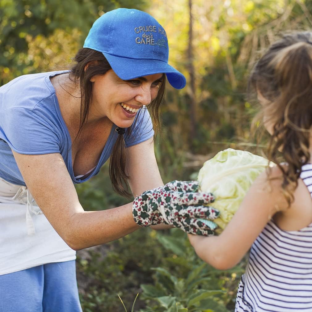 Speedy Pros Soft Baseball Hat Embroidered Dad Hat Cruise Hair Don't Care Men & Ladies Baseball Cap Cotton - Image 3