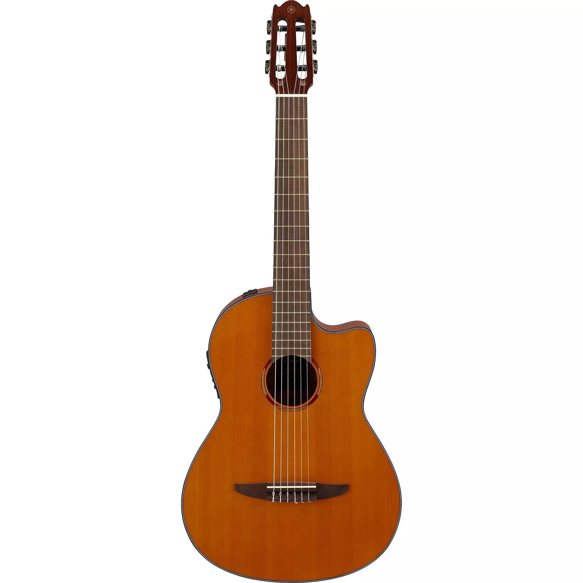 Yamaha NCX1C NT Cedar Top Cutaway Acoustic-Electric Nylon-String Classical Guitar, Natural