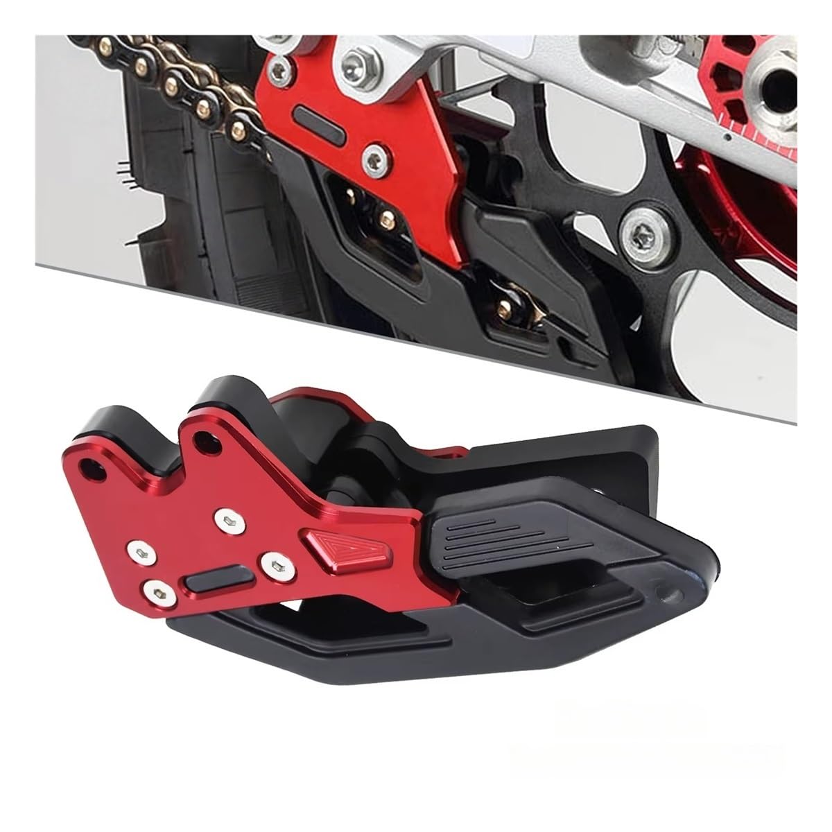 Guía Protectora De Cadena Trasera para CRF150F 2003-2017 para CRF230F para CRF250F Accesorios Motocicleta Guía Y Tensor