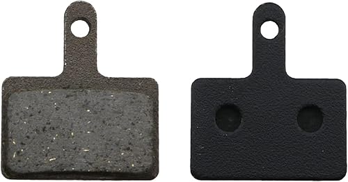 Miniatura 3 de MEETOOT 2 pares de pastillas de freno de bicicleta de montaña de resina semi-metal disco hidráulico cerámica pastillas de freno