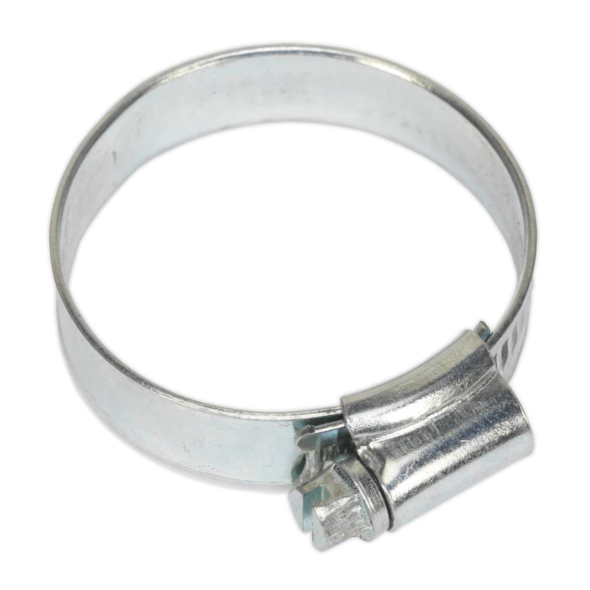 Tuyau clip zingué Ø32–44 mm Sealey Shc245 au filetage de précision renforcé