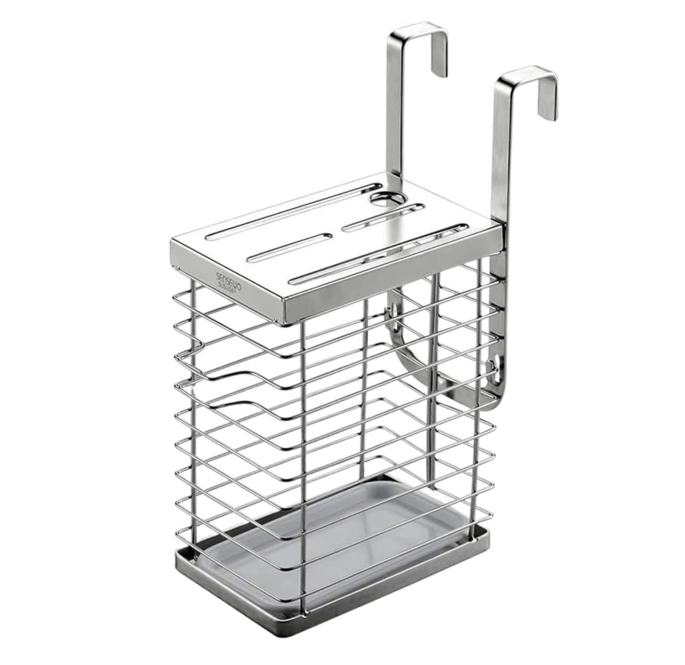 Bloque Cuchillos Cocina Soporte para Cuchillos De Ventilación Hueca, Mesa para Colgar En La Pared, Bloque De Cuchillos De Acero Inoxidable, Cocina