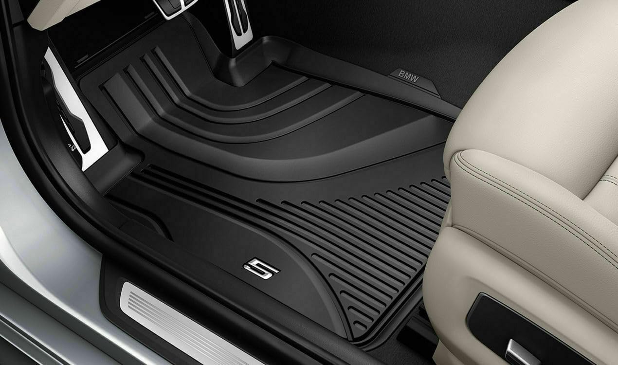 BMW Gummimatten Fußmatten Allwetter Set 5er G30 F90 G31 vorne + hinten