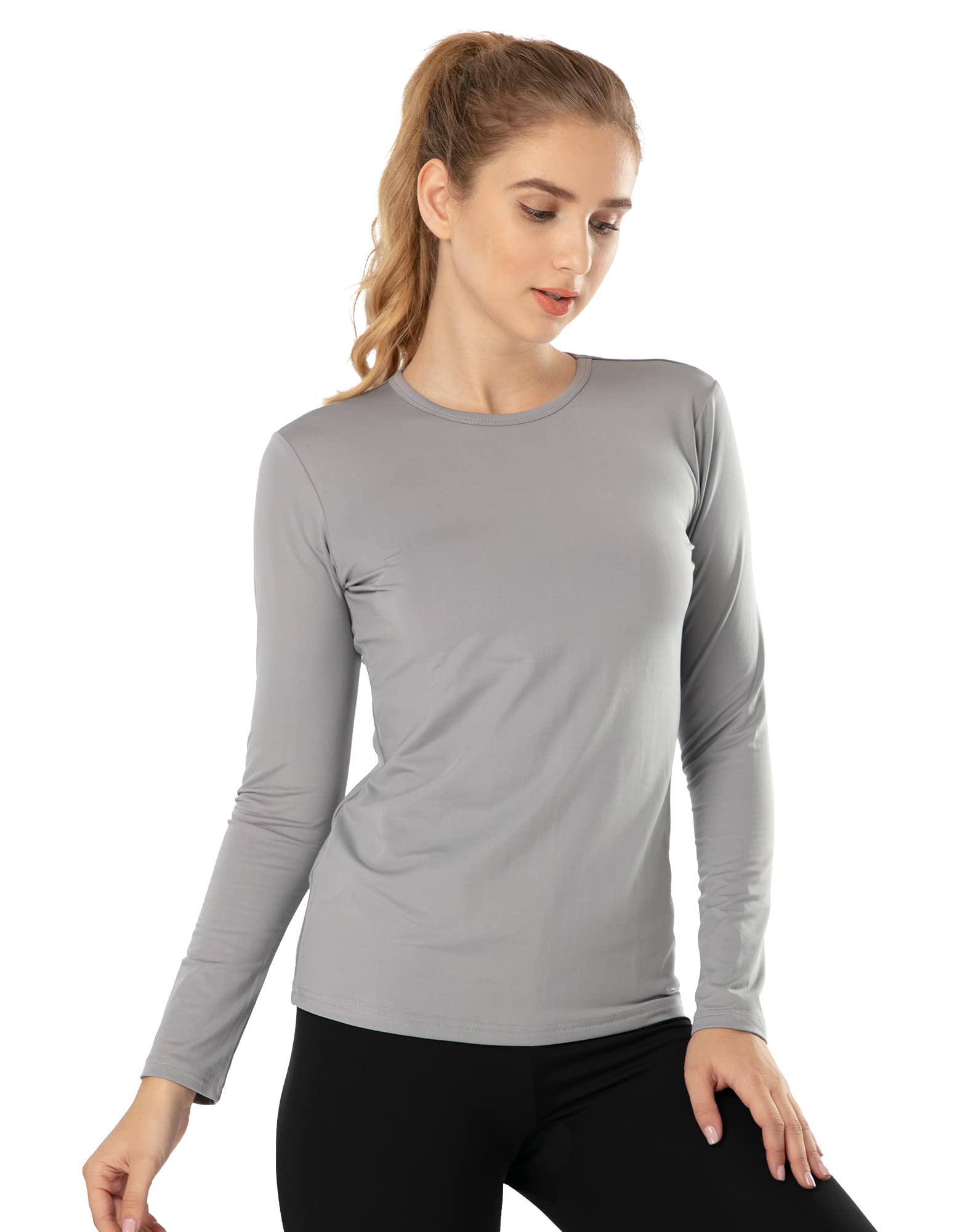 Blusa Térmica Feminina MANCYFIT - Lã Manga Longa Inverno