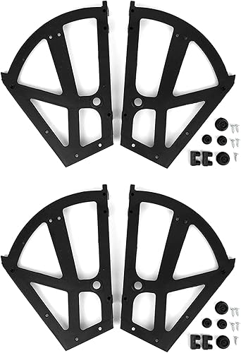 Miniatura 3 de Cerniere Scarpiera, bisagras de gabinete zapatos de una sola capa partes flip Marcos reemplazo metal 4 fijaciones dos capas soporte estante hemnes