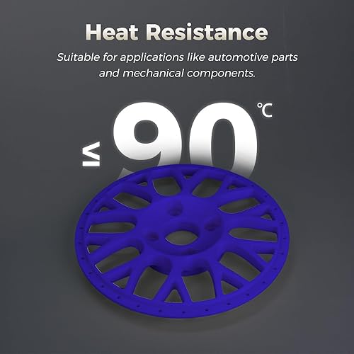 Miniatura 8 de Flashforge Filamento para impresora 3D de 0.069 pulgadas, filamentos de impresora 3D, 2.2 libras, precisión dimensional de carrete +- 0.001 in,