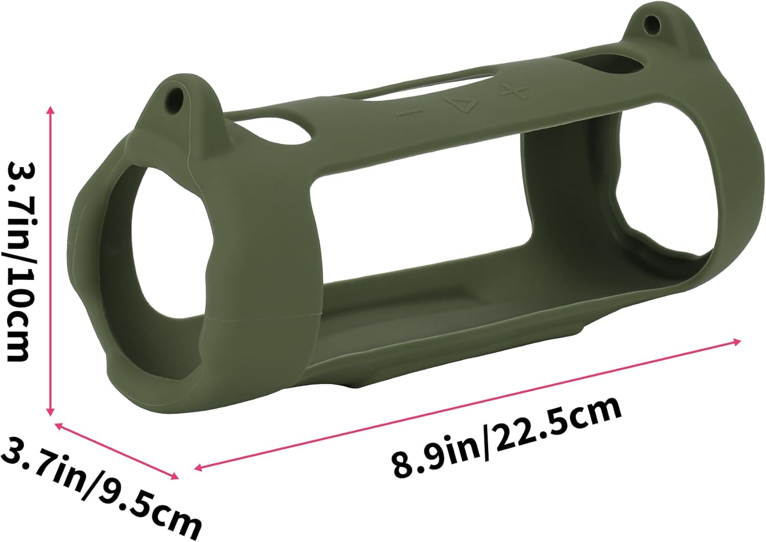 Silicone Cover Compatible with Charge 6 Portable Waterproof Drop-Proof Speaker (Green) - Image 8