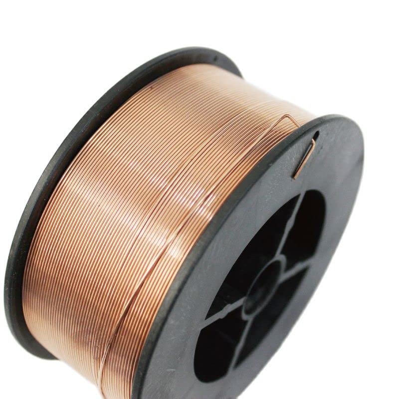 WALNUTS Bobina da 1 kg ER70S-6 Filo di Saldatura Mig in Acciaio Dolce 0,8 mm 1,0 mm 1,2 mm 1,6 mm (Color : 0.8mm 1KG Spool)